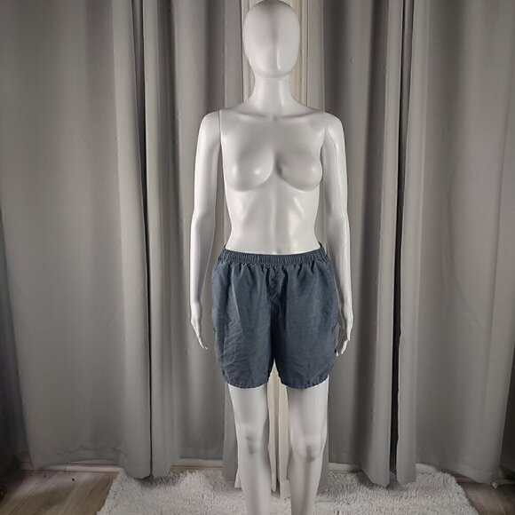 Nike Dri-Fit Women's Moisture-Wicking Fabric, Blueish Gray Running Shorts Size S - Picture 1 of 11
